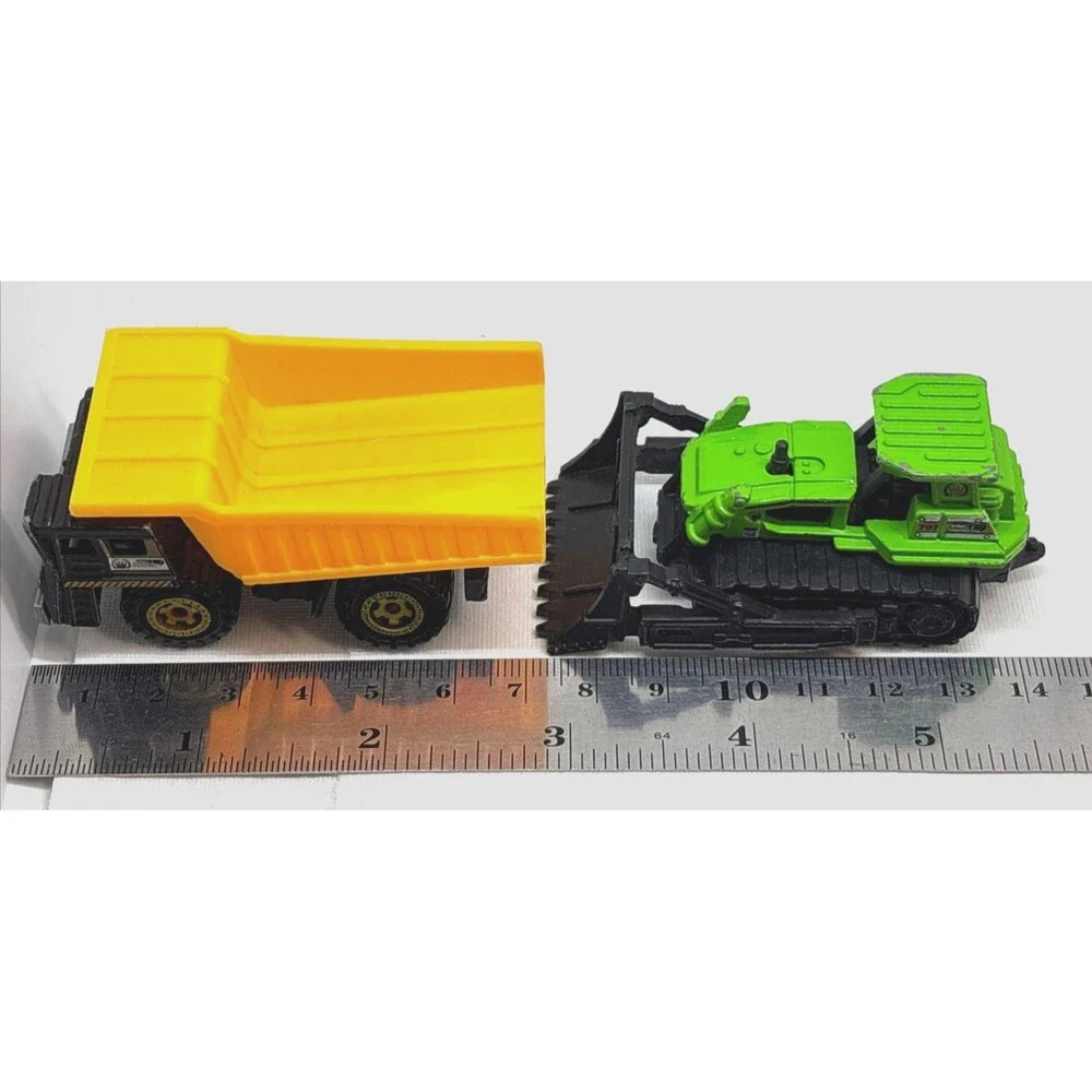 6 Pk Vtg Maisto Tonka Matchbox Die Cast Commercial Construction Vehicles Utility